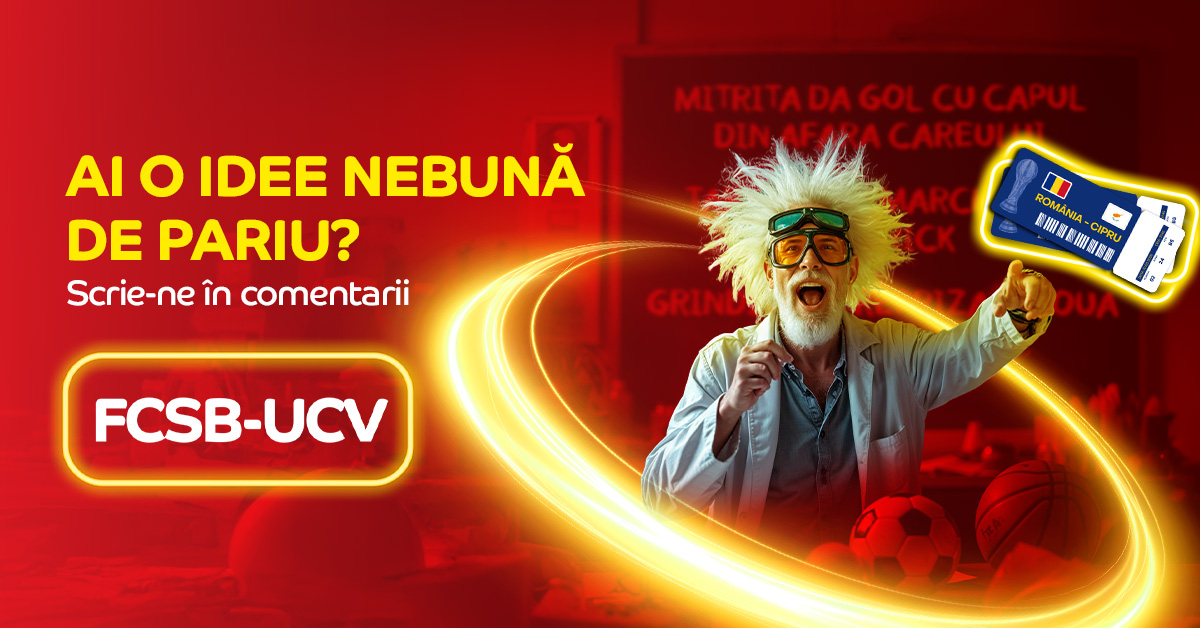 Concursul 'Crazy Bets' a început pe Casa Pariurilor! 