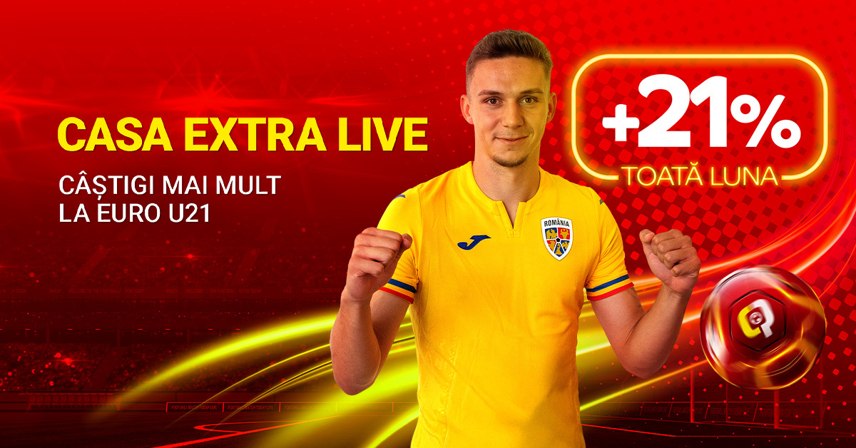 Câștigi mai mult pe orice bilet LIVE!
