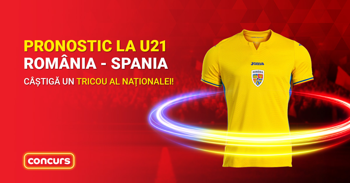 Susține Naționala U21 și câștigă un tricou oficial!