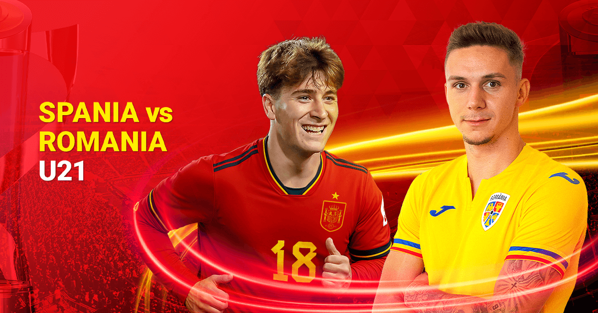 Spania - România: duel decisiv pentru tricolori la Euro U21