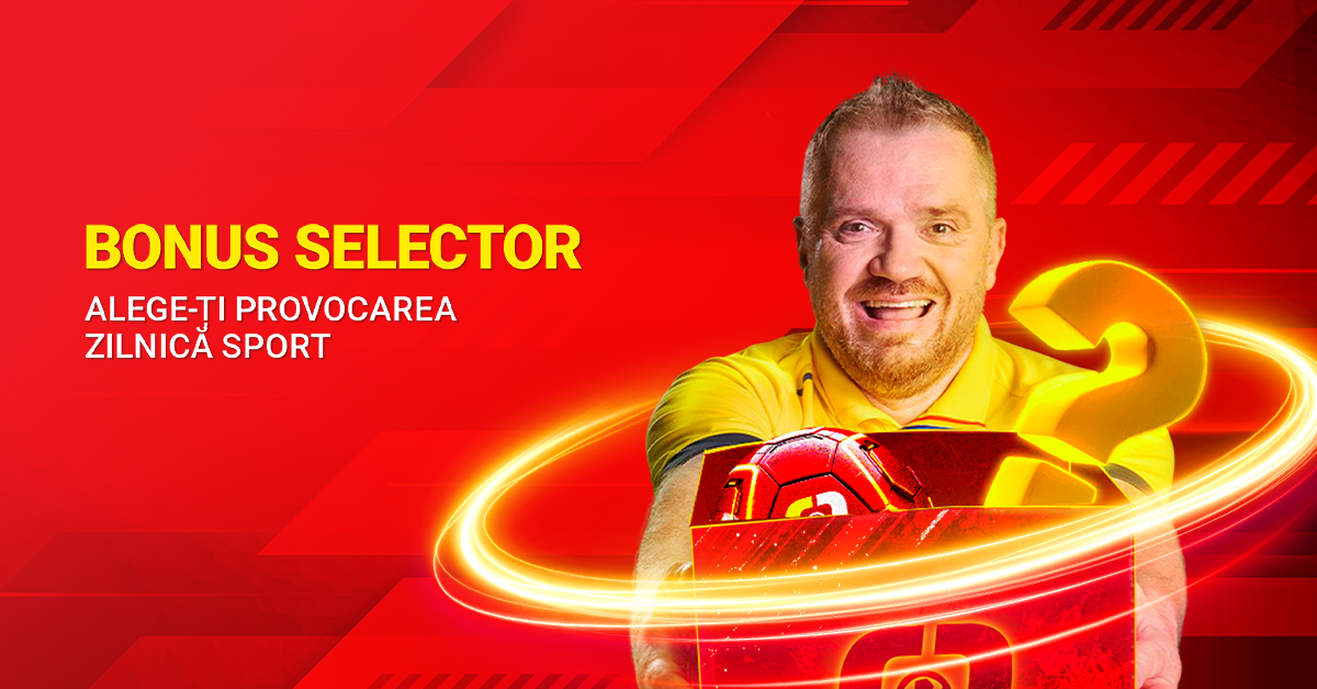 Bonus Selector: Alege-ți provocarea zilnică!