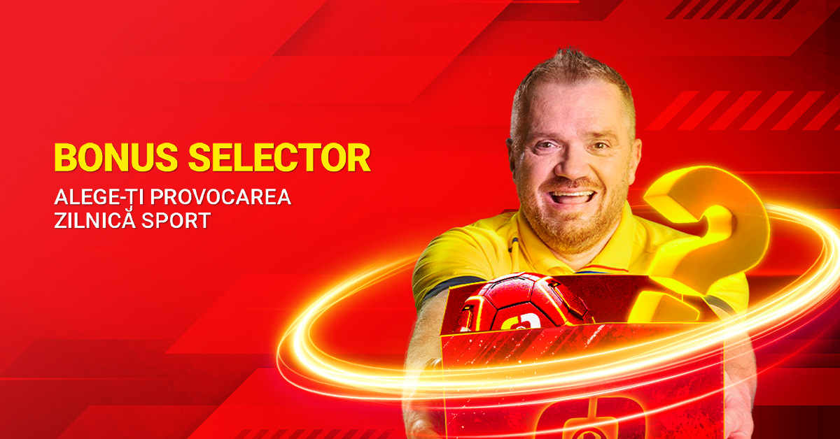 Bonus Selector: Alege-ți provocarea zilnică!